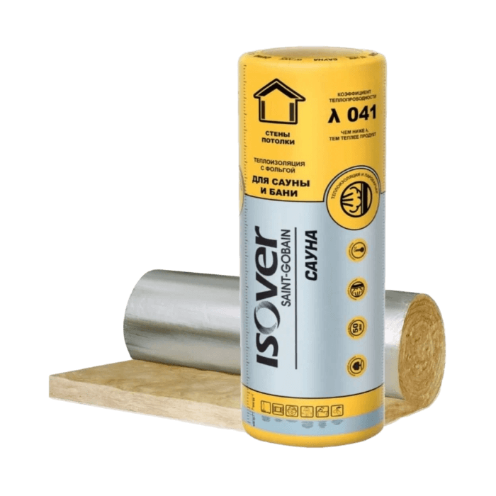 Isover Сауна рулон (15м²) 1200 фото 1
