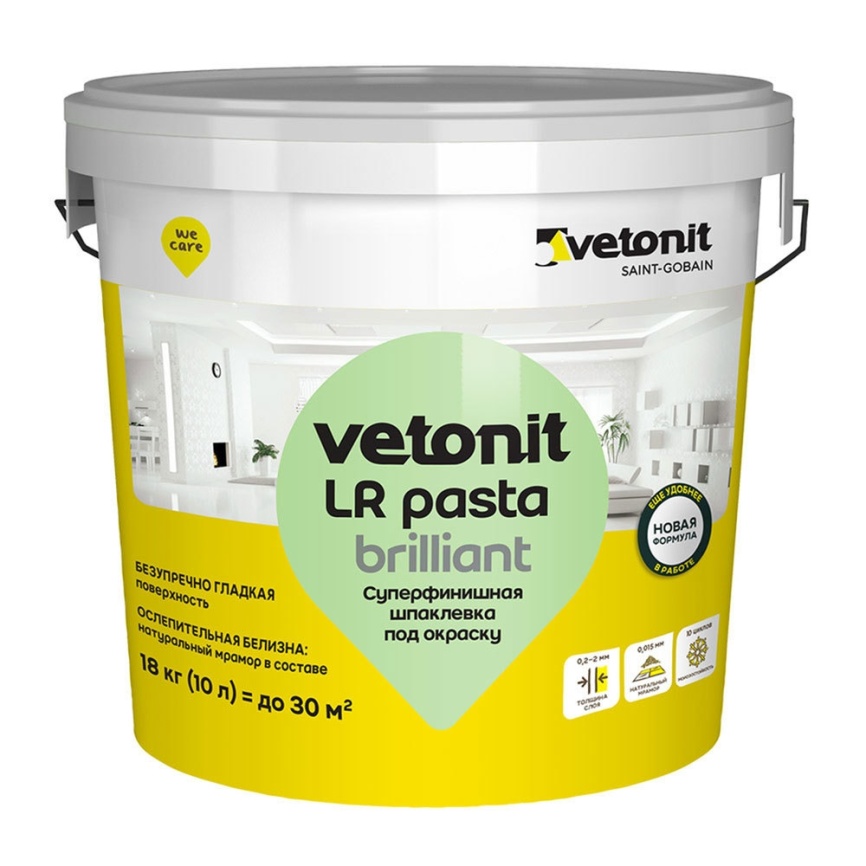 Isover Vetonit pasta brilliant 18kg 1200 фото 1